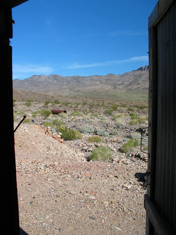 As we latch up the door, we decide to explore the short trail to the south of the cabin first.