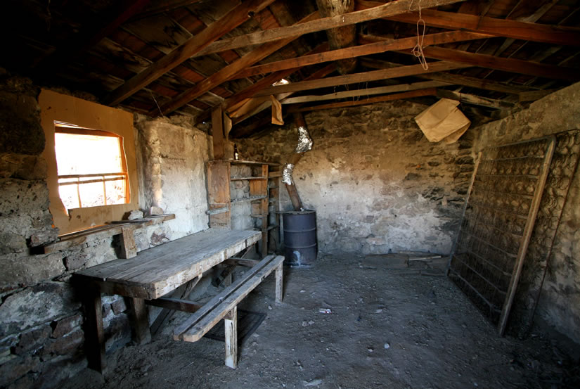 This old stone cabin has been used over the years by miners and cattlemen alike.
