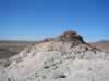At the top of the collecting area you can see the Algodones Dunes in the horizon to the left of the peak. (63kb)
