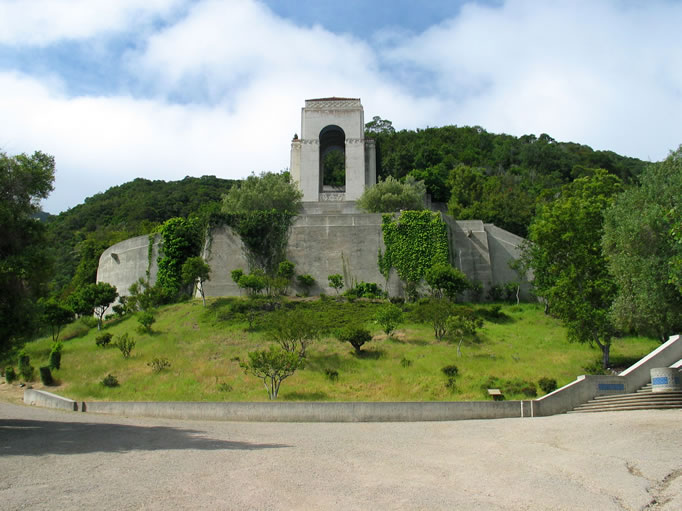 The Wrigley Memorial.