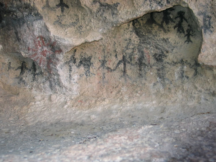 We do our best to capture some of the pictographs with the camera, but in this case the whole is much more than the sum of its parts.  The real magic is being here!