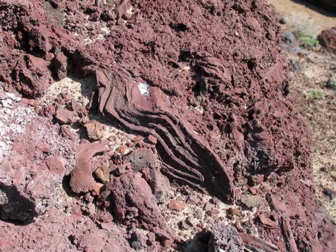 The variety of lava forms was unending.