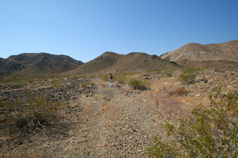 Sure enough, this veritable freeway is much easier than our previous cross country trekking!