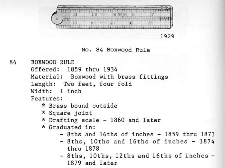 The range of dates on this ruler slot in perfectly with the 1922-1926 dates of the mine.  I wish the Stanley No. 84 Boxwood Rule could tell us more about its past and what life was like here back then!