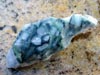 Tri-color marble found at the Sidewinder Quarry. (99kb)