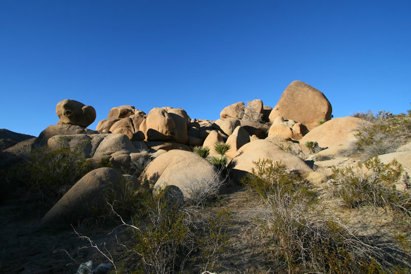 We're loving the shapes of the boulder jumbles.