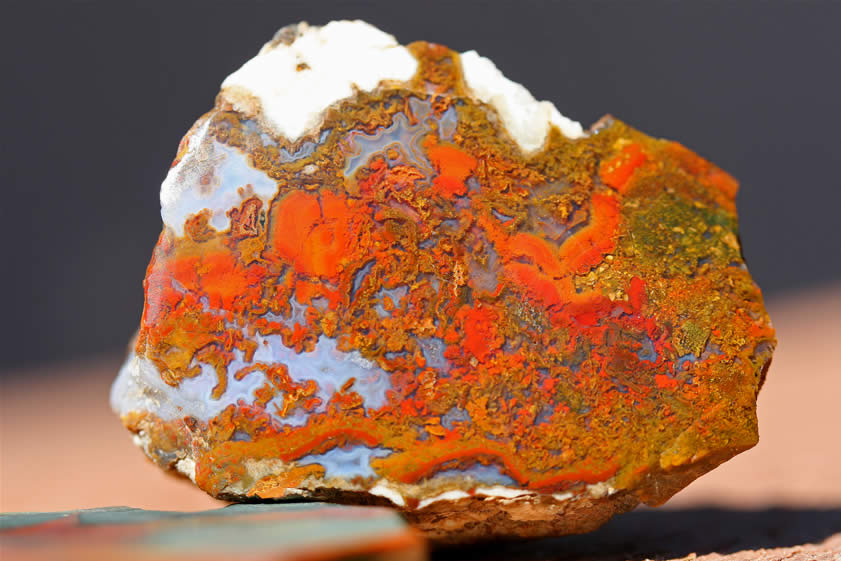 This agate has such incredible depth and detail that we took a closer look at it in the next photo.