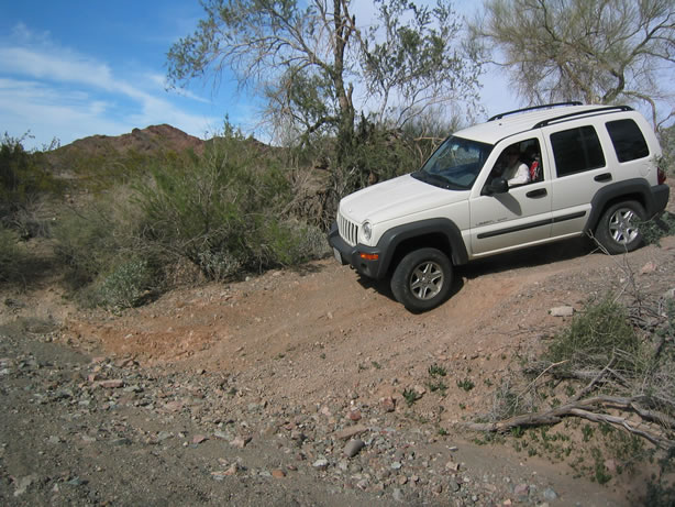 Leaving Gold Basin.