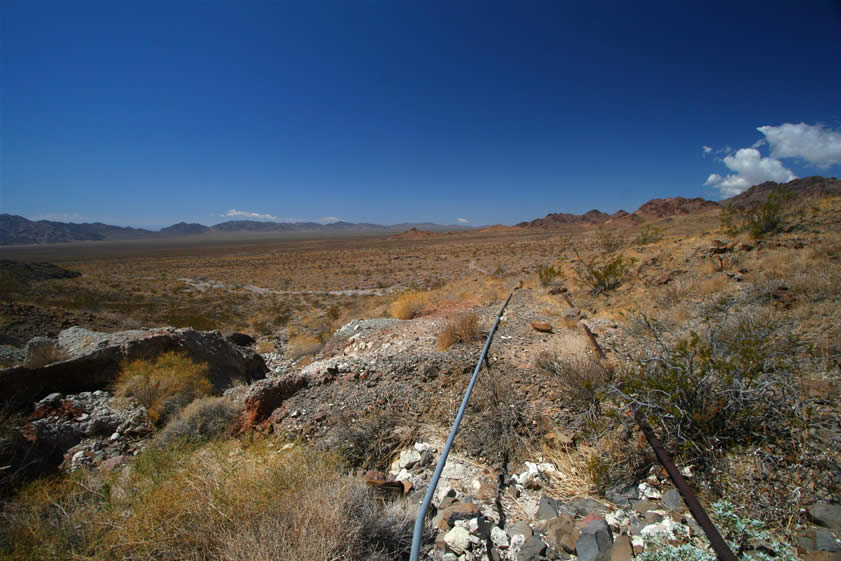 Here are a couple of views as we retrace our route and head back toward the tanks.