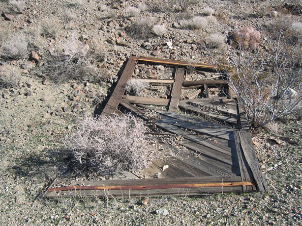 Part of the ruins in the area.