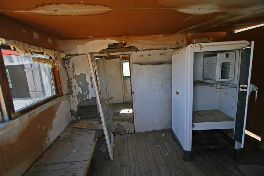 This last interior view is of the cabin built after Pete's death.