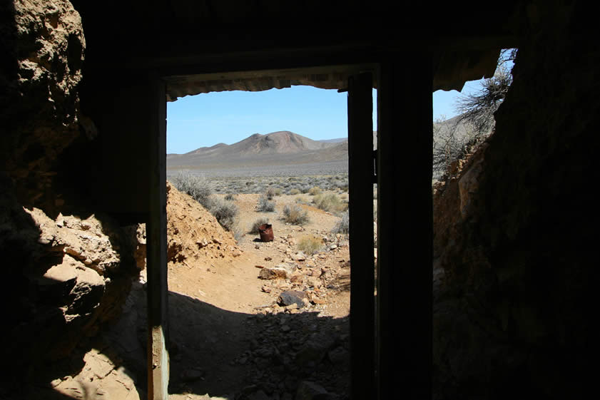 The view from the tunnel entrance as we leave.