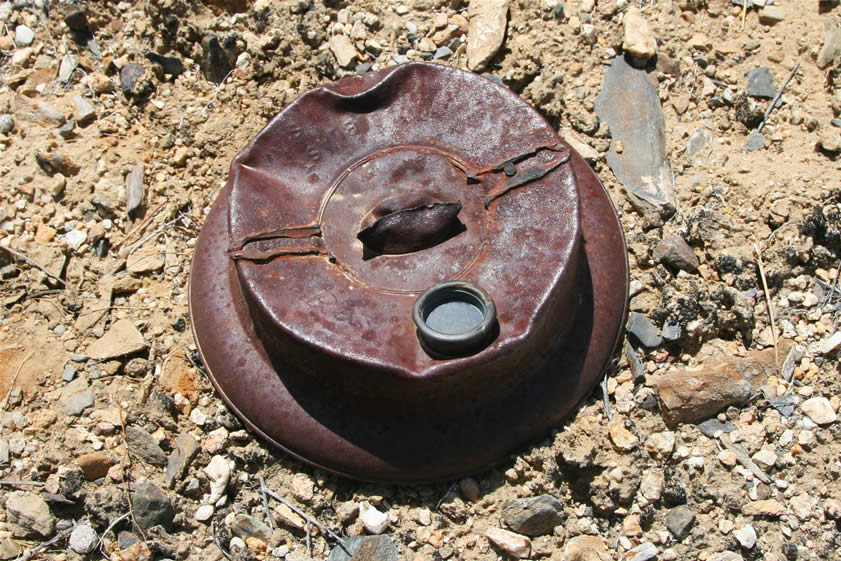 The bottom part of a kerosene lantern.