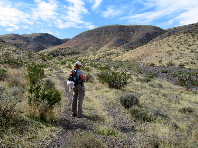 Back to work.  Our plan was simple.  If there was a cabin up here somewhere it would most likely be near a permanent water source.