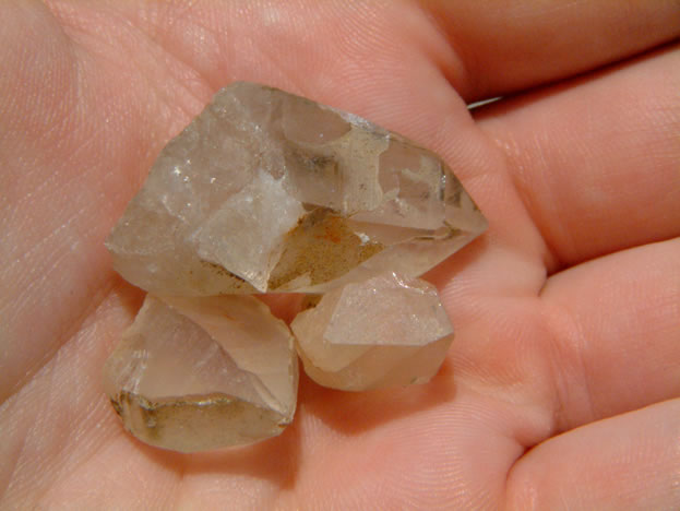 quartz crystals