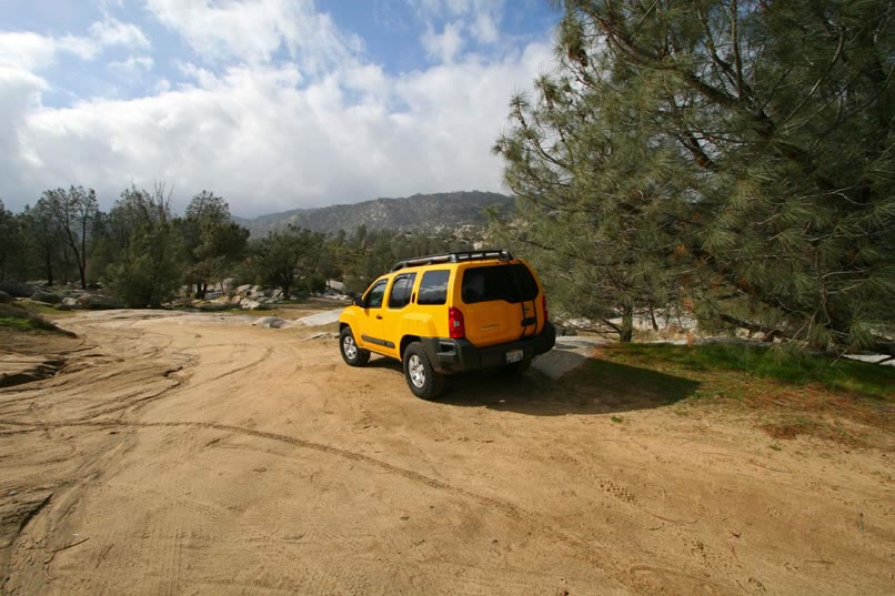 After working our way down muddy dirt roads to the Kern River, we set off in search of the petro sites.