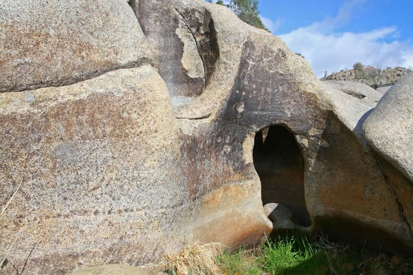 Finally, here are some views of the petroglyph elements from different vantage points.