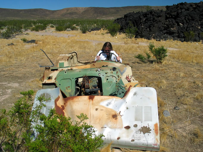 Niki with Jeep.