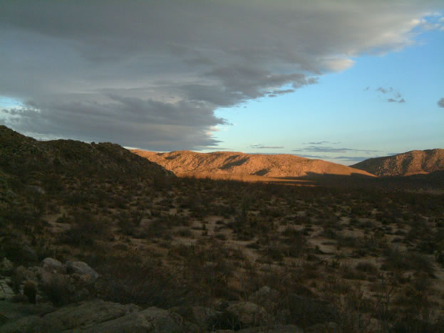 Unfortunately at sunset the clouds rolled in.