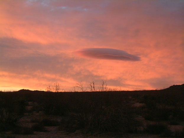 Is it a cloud, or is it a UFO?