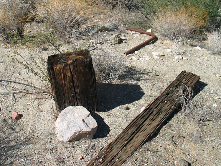 ...an anvil stump...