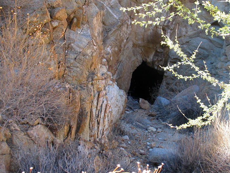 Nearby is a tunnel entrance.