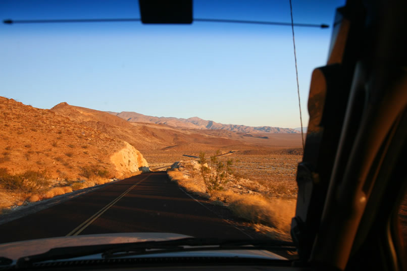 We still have a long way to go but it's a beautiful morning and we're really excited to be heading back to Death Valley.