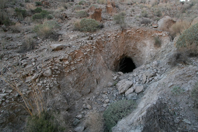 Here's another of the tunnels in the area.