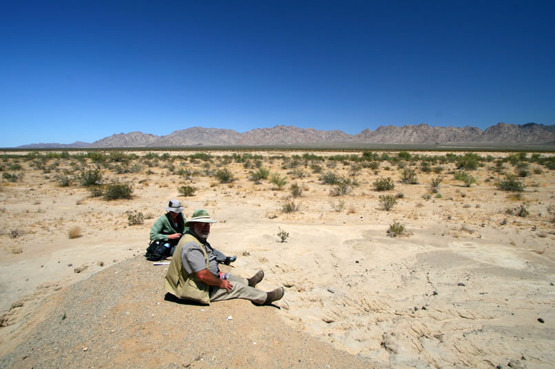 We join Mohave for a snack break and take in the great scenery.