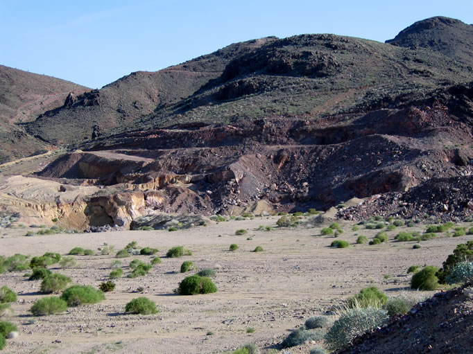 The Bagdad Chase was a copper, gold and silver mine and the biggest producer of gold in San Bernardino County.