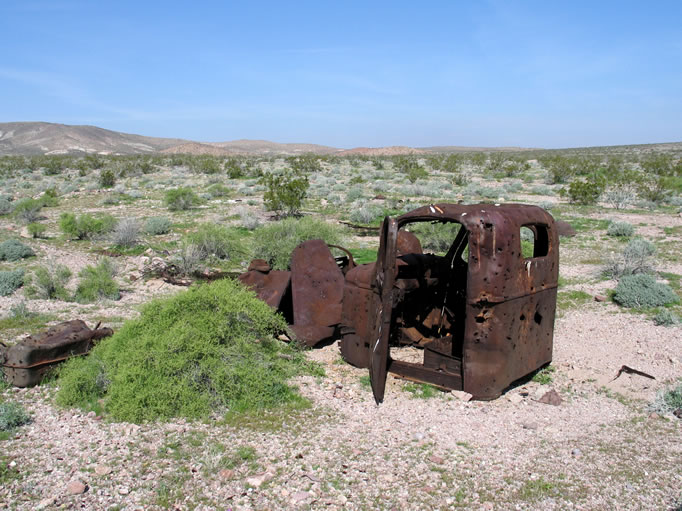 Little is left of Ragtown, but we did find this neat old truck.