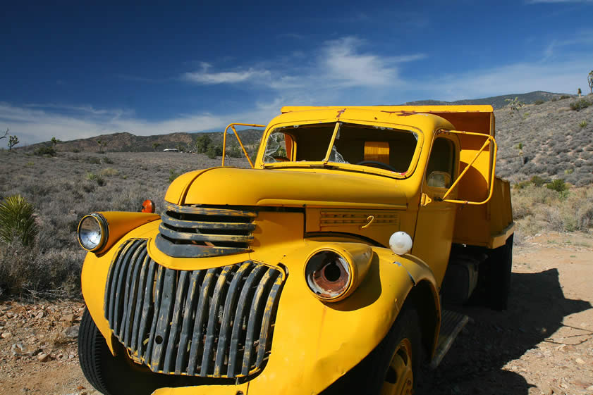 The truck is also a clue because nearby is an abandoned solar observatory that we want to locate.