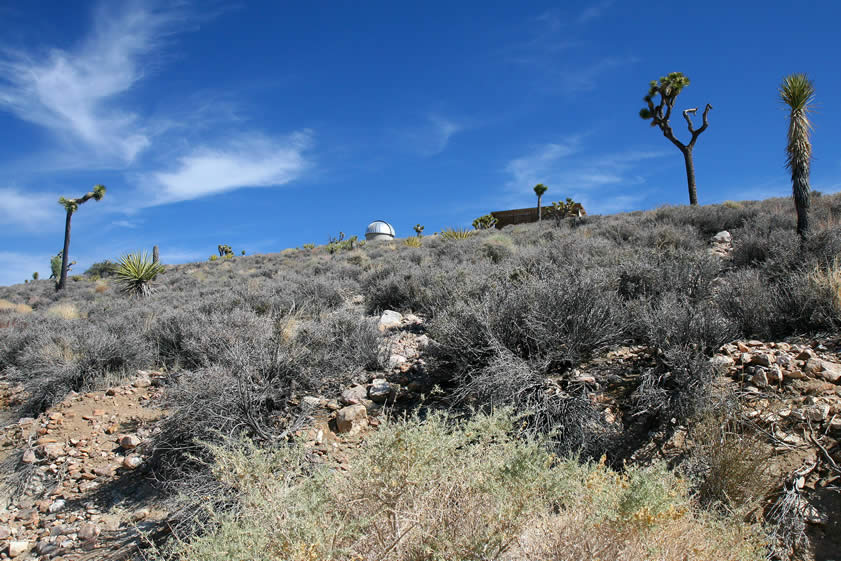 Finding the observatory is a lot easier than we expect.  After all, it's hard to miss the round metal dome!