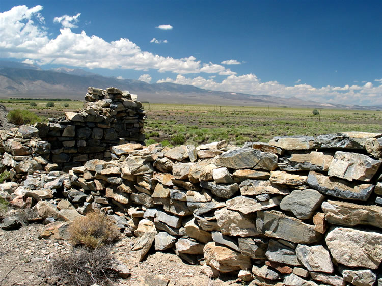 Looking west toward the White Mountains.