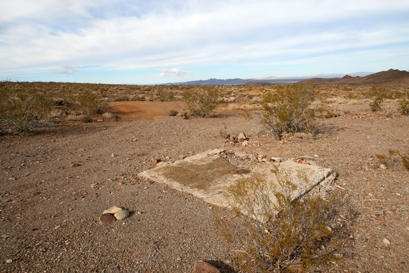 Here's a closer look at the slab.