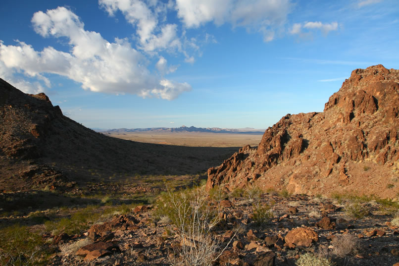 A view to the northeast from the site where Niki is setting up the time lapse camera.