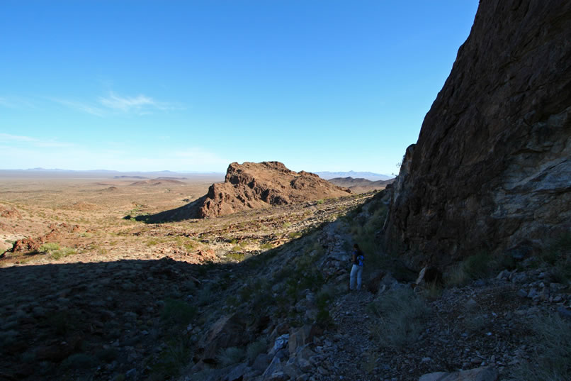 There are several more spots that we want to visit today, so we reluctantly set off on the trail back to camp.