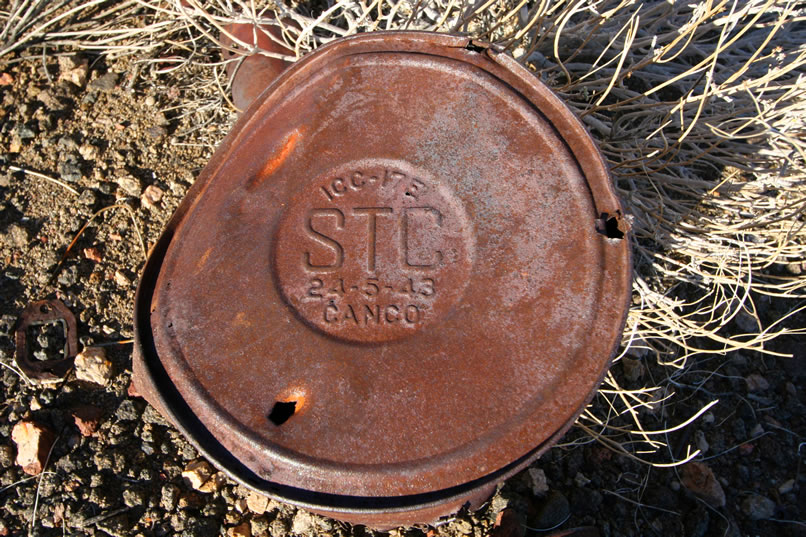 Notice the 1943 date stamped on the can lid.