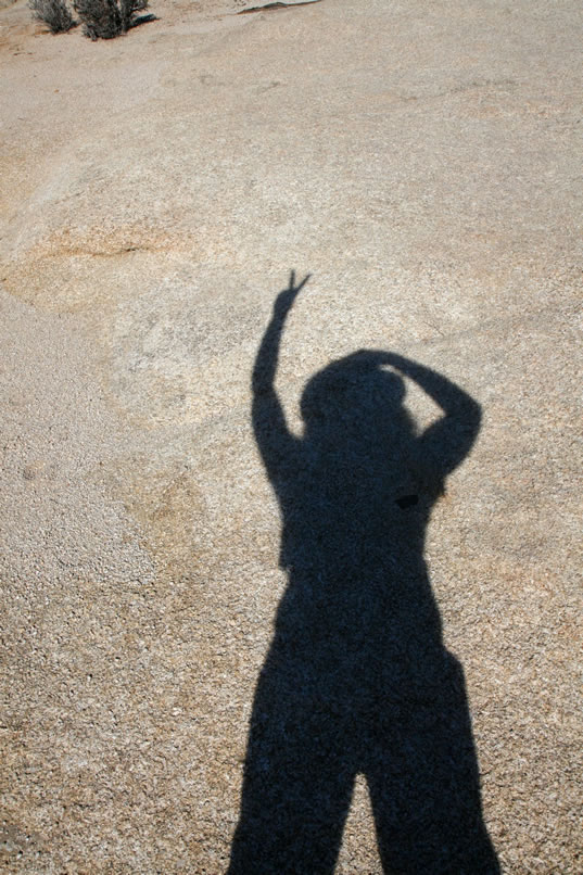 A shout from Niki and a little victory symbol dance is prompted by an unexpected find of some pottery fragments!