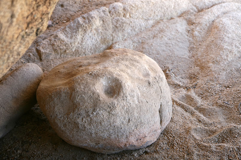 This is a closer look at the second rock.