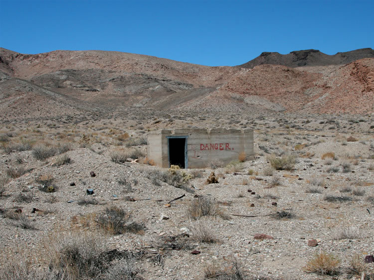 Jamie begins her loop to the south by heading over toward what looks like an old powder magazine.   Because they are so solidly built these are often the last structures left standing at a site.