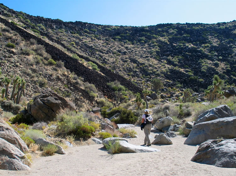 At this point we're about half way to the upper springs, which is our first objective.