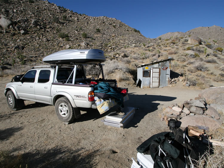 While Niki's lizard-like metabolism soaks up enough sunlight to function, I check out the area around the cabin.