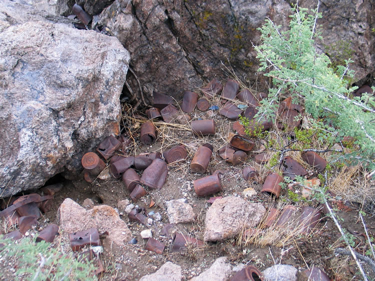 Here are some closer looks at the historic debris.