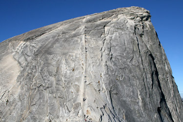 cables on Half Dome