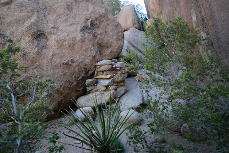 The next photos are taken as we get progressively closer to the habitation site.