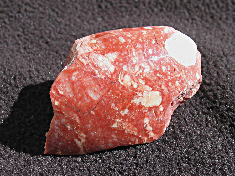 This piece of strawberry opalite has much better color.  If you like this area and want to see what we find tomorrow, just click on the link HERE.
