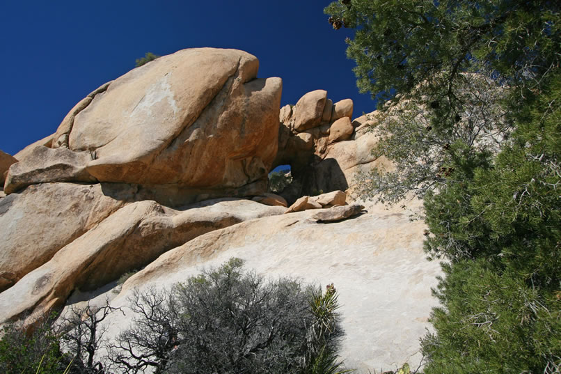 There it is!  It was only relatively recently that back country ranger Gary Garrett discovered this spectacular and largest arch in the park.