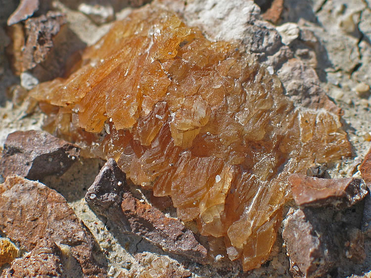 We're guessing it's calcite.