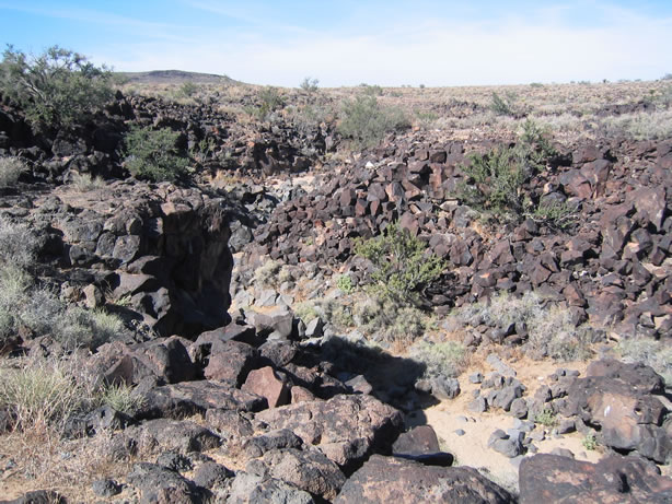 A view from the west rim of the canyon.